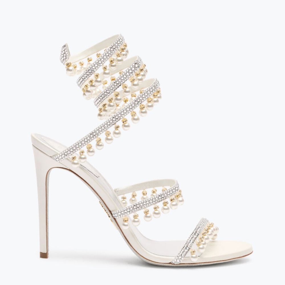Rene Caovilla Pearl Heels
